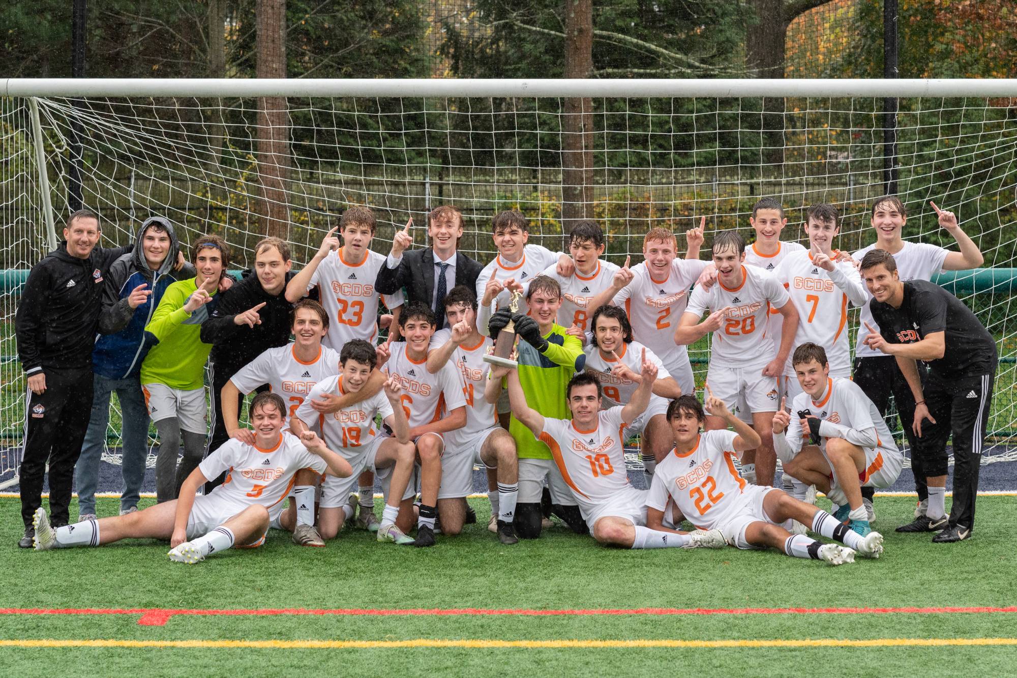 GCDS Boys Varsity Soccer Team Wins First League Championship