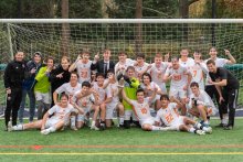 GCDS Boys Varsity Soccer Team Wins First League Championship