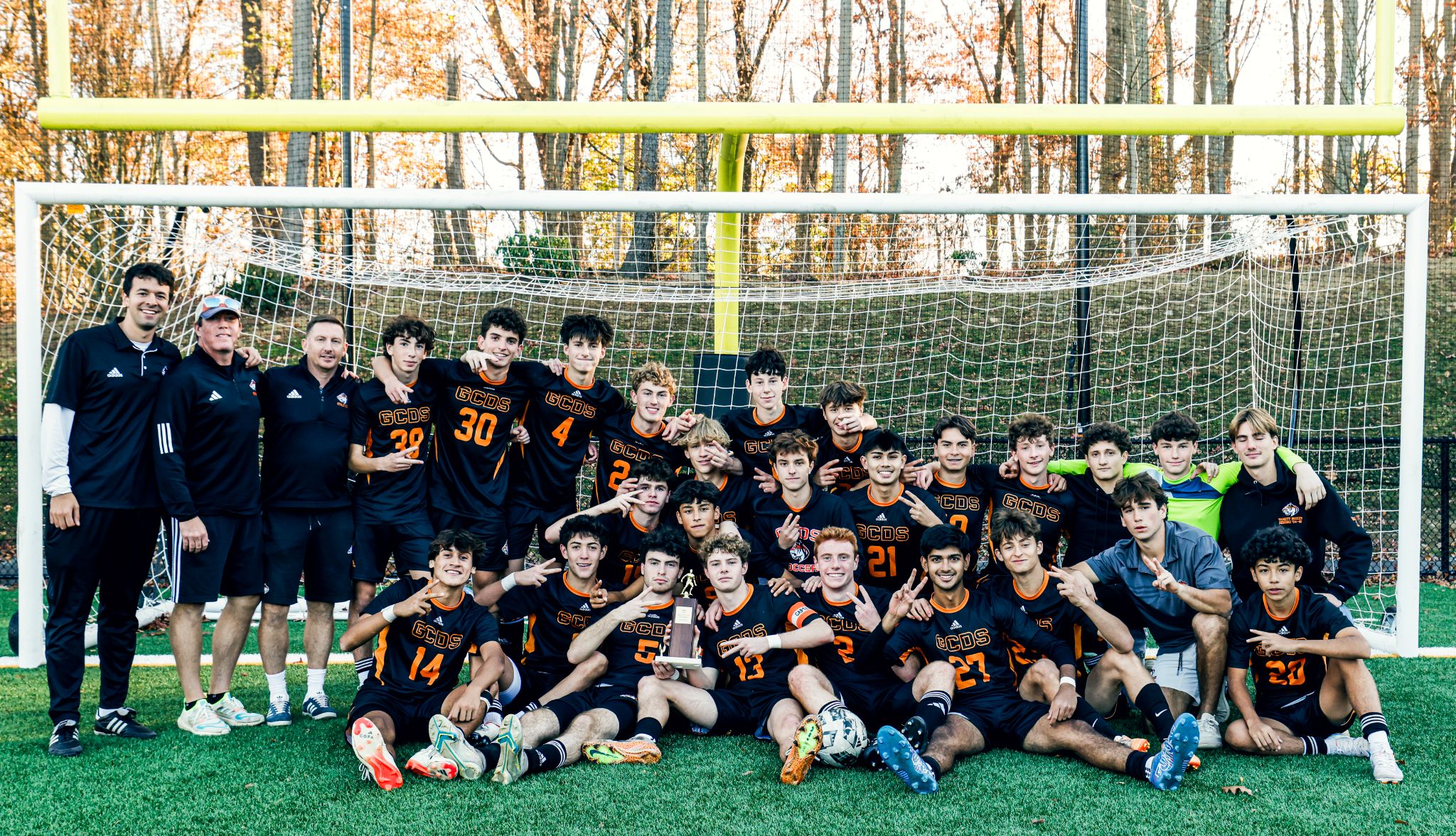 GCDS Boys Varsity Soccer Team Wins FAA Championship